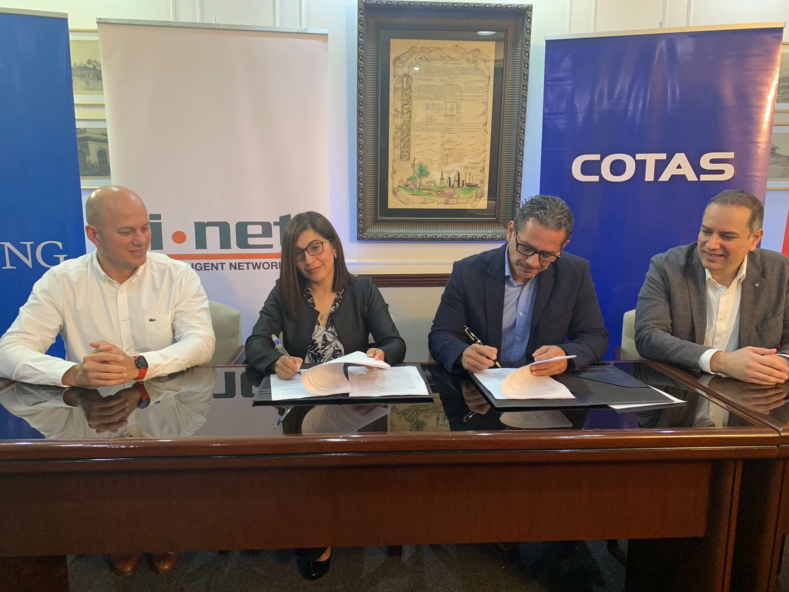 COTAS e Intelligent Networking firman acuerdo para expandir el